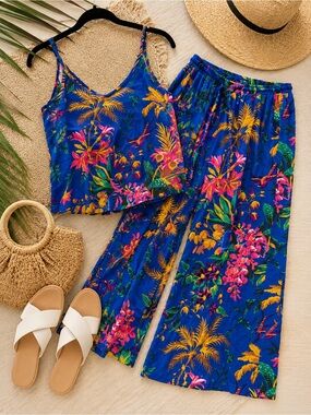 Cynthia Rowley Tropical Matching Set – Women’s Small